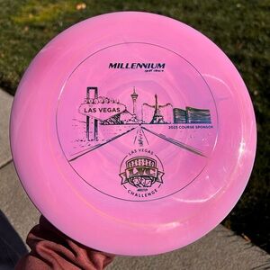 Millennium Disc Las Vegas Challenge Pink 171g Innova Swsolf Disc Golf Frisbee